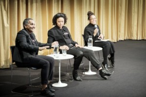 Andrea James, Deanna Van Buren, and Dana McKinney White